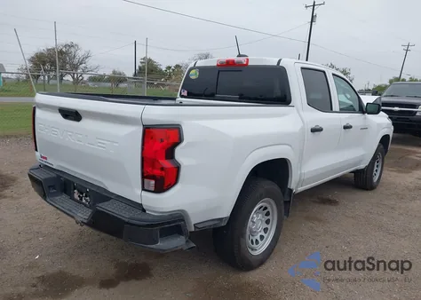 2025 Chevrolet Colorado 2Wd Wt from USA, damaged, VIN 1GCPSBEKXS1163847